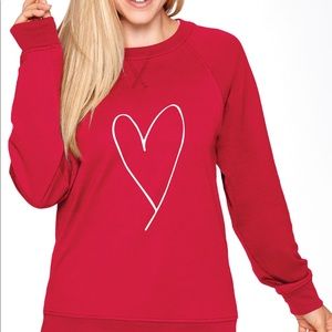 Heart crew neck sweatshirt Valentine’s Day